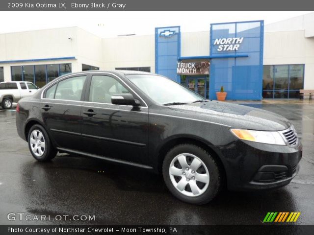 2009 Kia Optima LX in Ebony Black