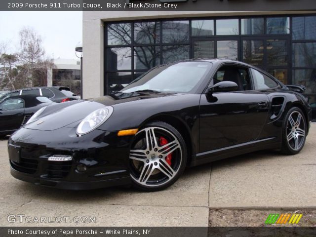 2009 Porsche 911 Turbo Coupe in Black