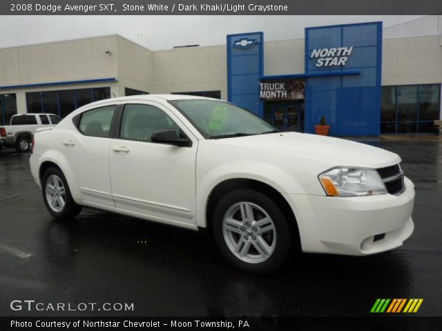 2008 Dodge Avenger SXT in Stone White