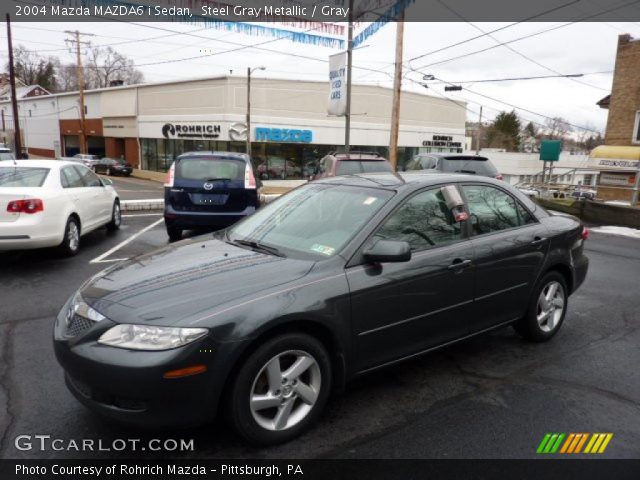 2004 Mazda MAZDA6 i Sedan in Steel Gray Metallic