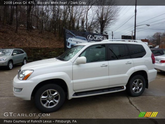 2008 Lexus GX 470 in Blizzard White Pearl