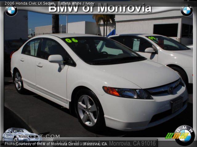 2006 Honda Civic LX Sedan in Taffeta White