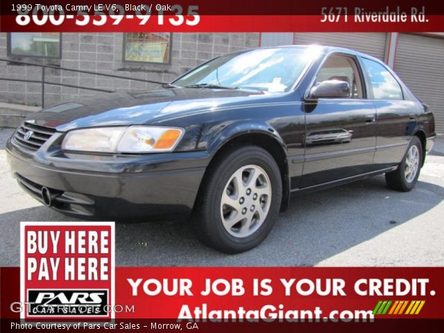 1999 Toyota Camry LE V6 in Black