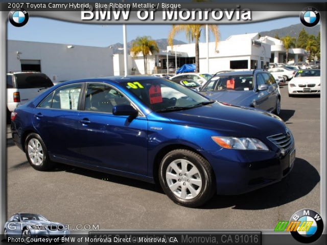 2007 Toyota Camry Hybrid in Blue Ribbon Metallic