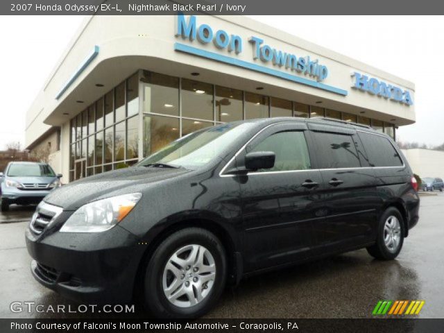 2007 Honda Odyssey EX-L in Nighthawk Black Pearl