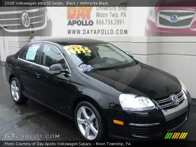2008 Volkswagen Jetta SE Sedan in Black