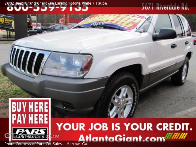 2002 Jeep Grand Cherokee Laredo in Stone White