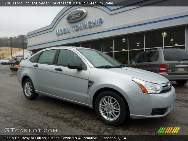 2008 Ford Focus SE Sedan in Silver Frost Metallic