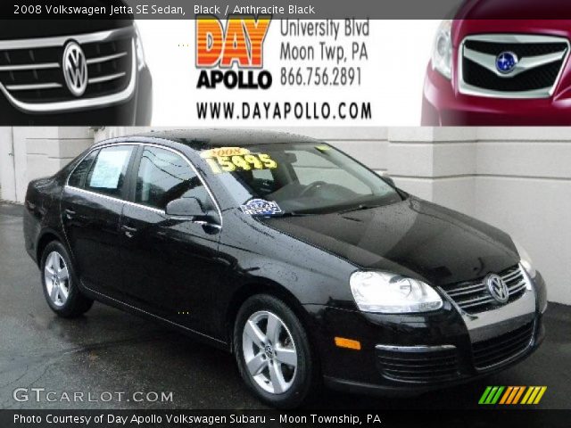 2008 Volkswagen Jetta SE Sedan in Black