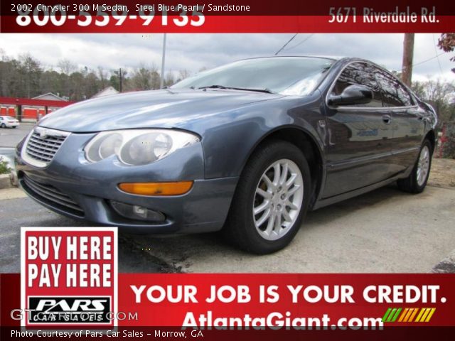 2002 Chrysler 300 M Sedan in Steel Blue Pearl