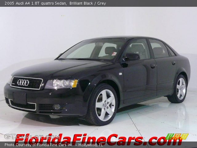 2005 Audi A4 1.8T quattro Sedan in Brilliant Black