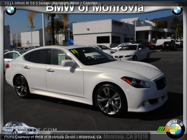 2011 Infiniti M 56 S Sedan in Moonlight White