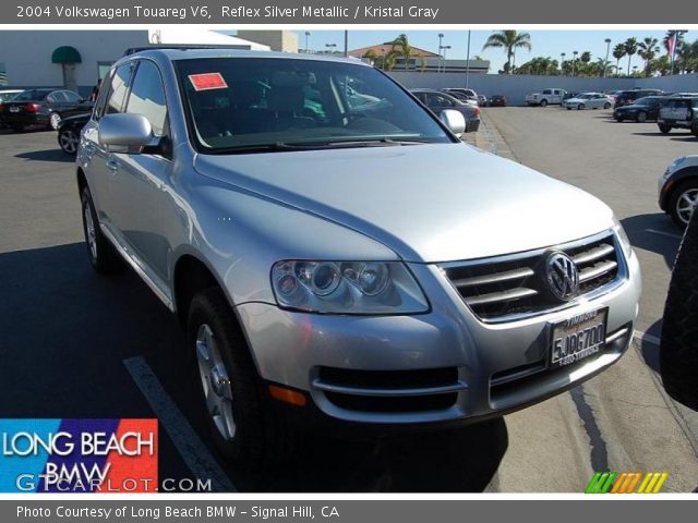 2004 Volkswagen Touareg V6 in Reflex Silver Metallic
