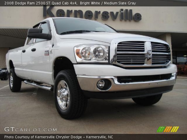 2008 Dodge Ram 2500 ST Quad Cab 4x4 in Bright White