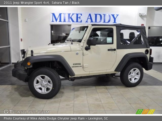 2011 Jeep Wrangler Sport 4x4 in Sahara Tan