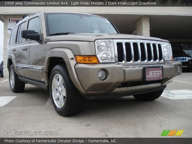 2006 Jeep Commander Limited 4x4 in Light Khaki Metallic