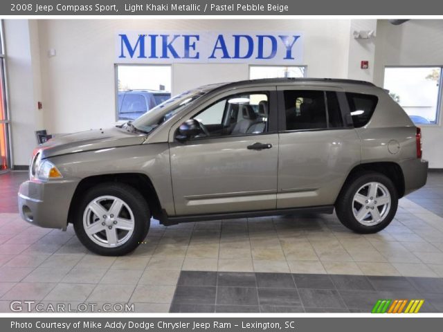 2008 Jeep Compass Sport in Light Khaki Metallic