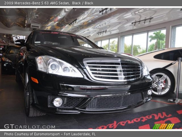 2009 Mercedes-Benz S 63 AMG Sedan in Black