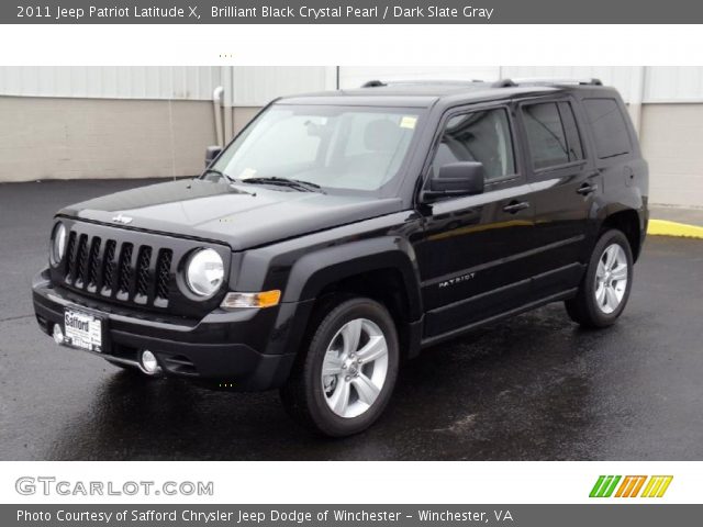 2011 Jeep Patriot Latitude X in Brilliant Black Crystal Pearl