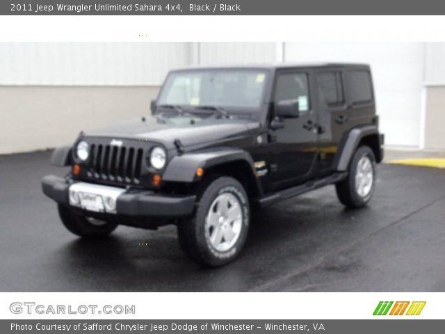 2011 Jeep Wrangler Unlimited Sahara 4x4 in Black