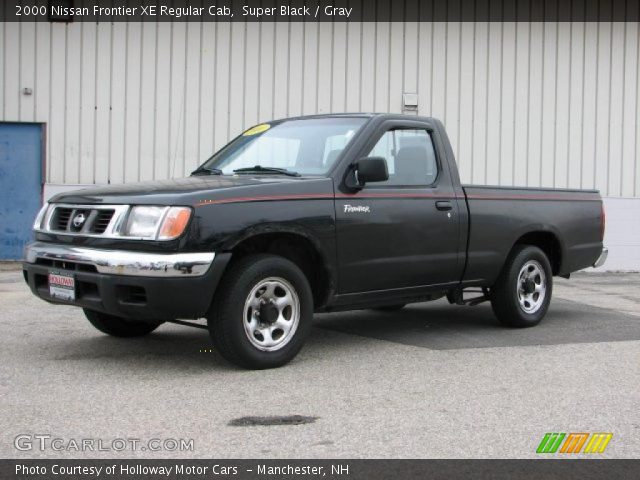 2000 Nissan Frontier XE Regular Cab in Super Black