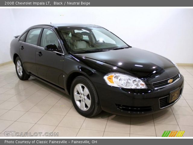 2008 Chevrolet Impala LT in Black