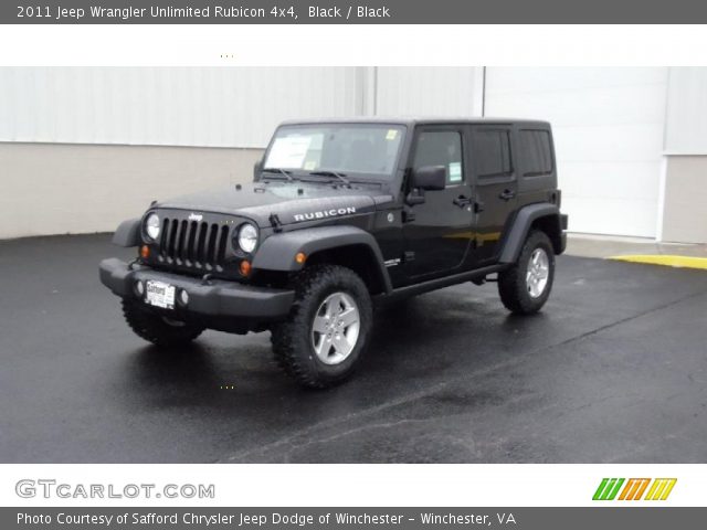 2011 Jeep Wrangler Unlimited Rubicon 4x4 in Black