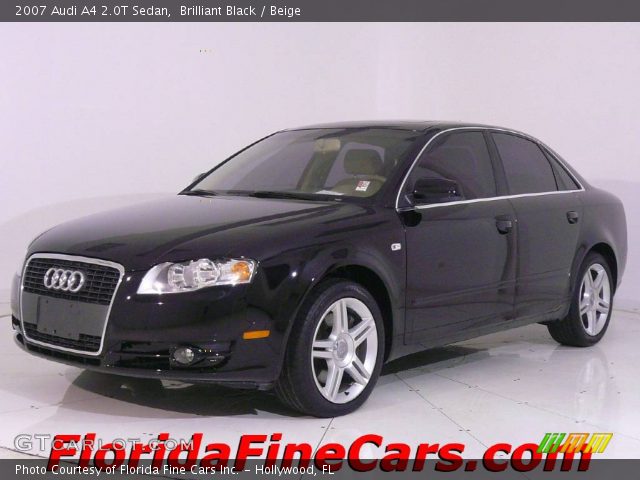 2007 Audi A4 2.0T Sedan in Brilliant Black