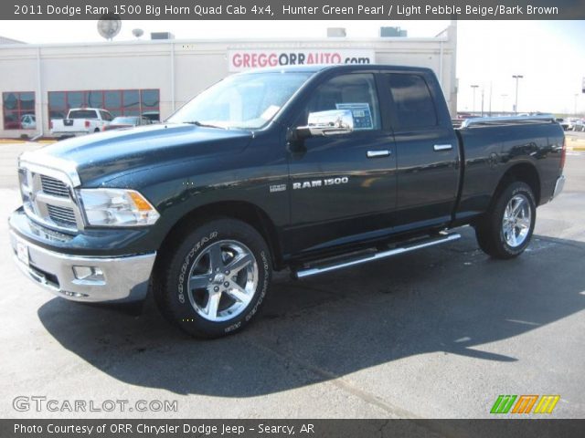 2011 Dodge Ram 1500 Big Horn Quad Cab 4x4 in Hunter Green Pearl