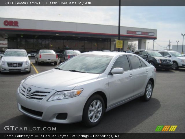 2011 Toyota Camry LE in Classic Silver Metallic