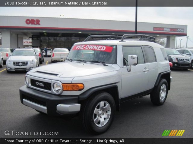 2008 Toyota FJ Cruiser  in Titanium Metallic