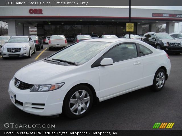 2010 Honda Civic LX Coupe in Taffeta White