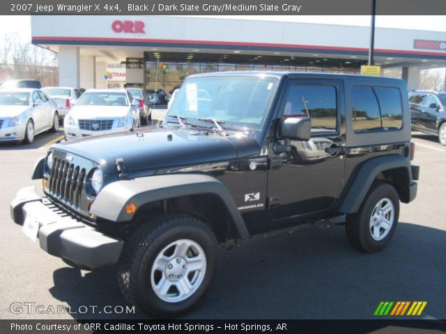 2007 Jeep Wrangler X 4x4 in Black