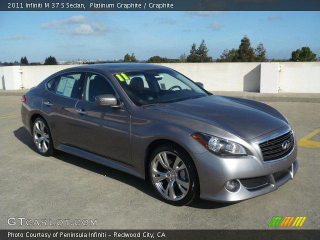 2011 Infiniti M 37 S Sedan in Platinum Graphite