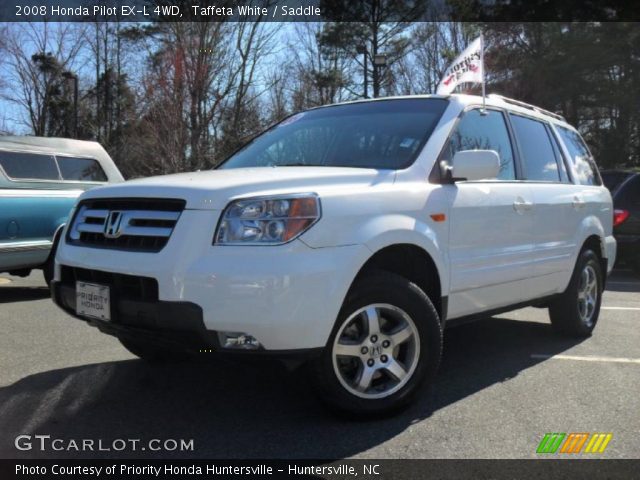 2008 Honda Pilot EX-L 4WD in Taffeta White