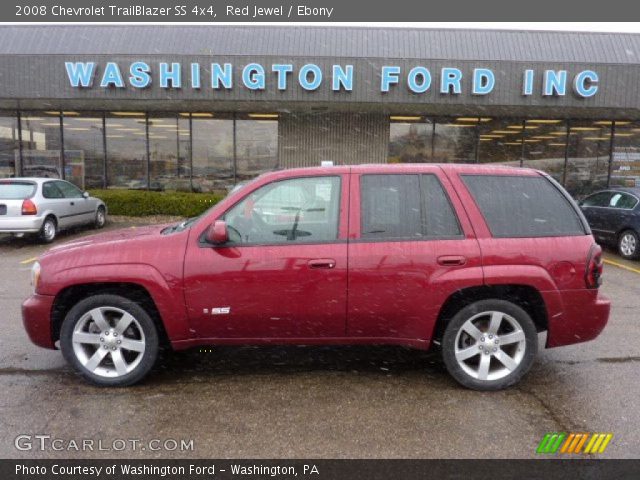 2008 Chevrolet TrailBlazer SS 4x4 in Red Jewel