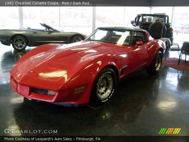 1982 Chevrolet Corvette Coupe in Red