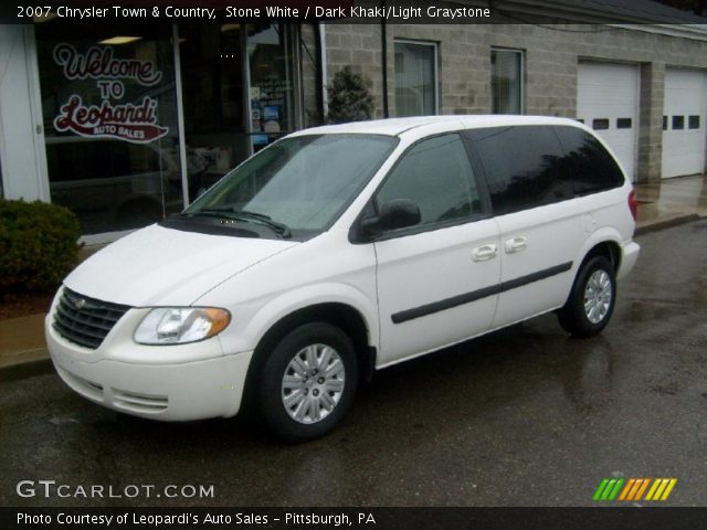 2007 Chrysler Town & Country  in Stone White