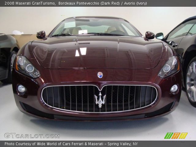 2008 Maserati GranTurismo  in Bordeaux Pontevecchio (Dark Red)