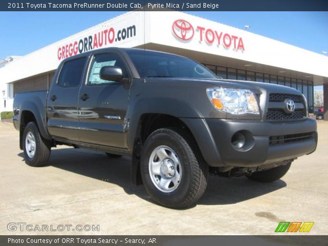 2011 Toyota Tacoma PreRunner Double Cab in Pyrite Mica