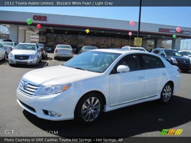 2011 Toyota Avalon Limited in Blizzard White Pearl