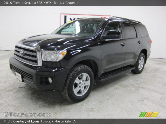2010 Toyota Sequoia SR5 4WD in Black