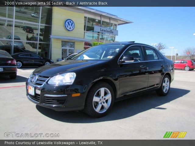 2008 Volkswagen Jetta SE Sedan in Black