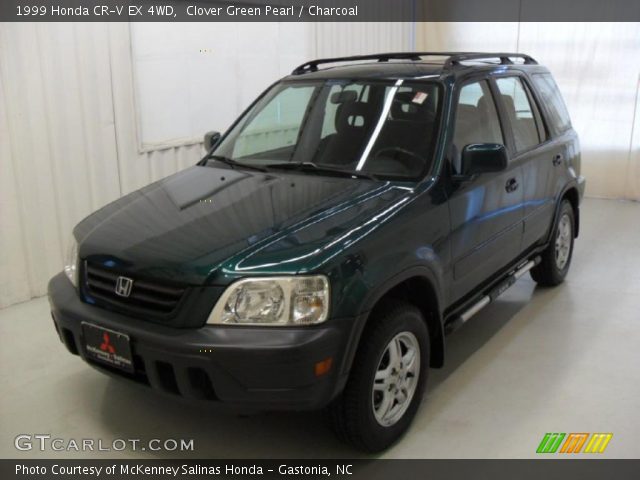 Green 1999 honda crv #5