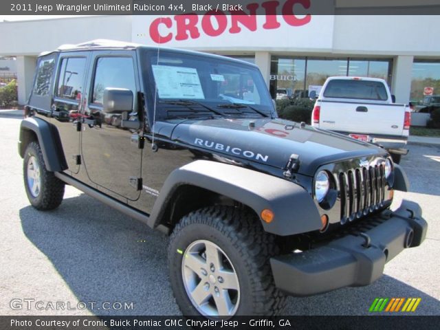 2011 Jeep Wrangler Unlimited Rubicon 4x4 in Black