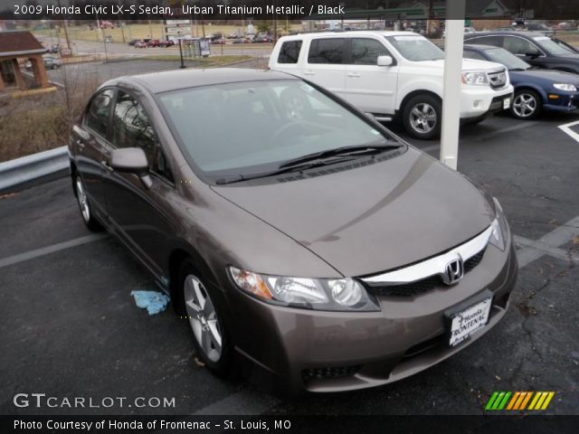 2009 Honda Civic LX-S Sedan in Urban Titanium Metallic