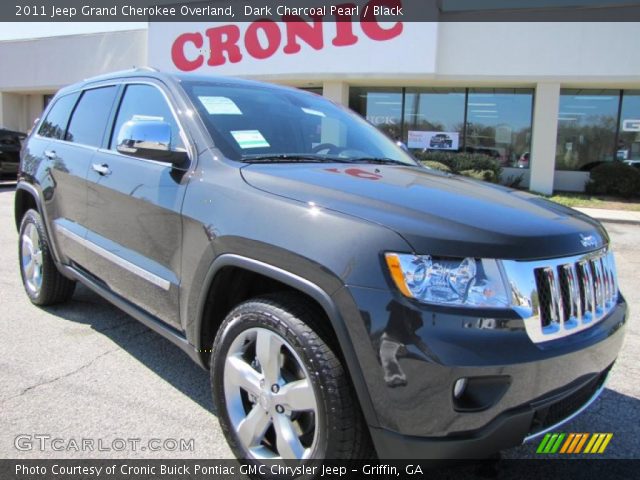 2011 Jeep Grand Cherokee Overland in Dark Charcoal Pearl