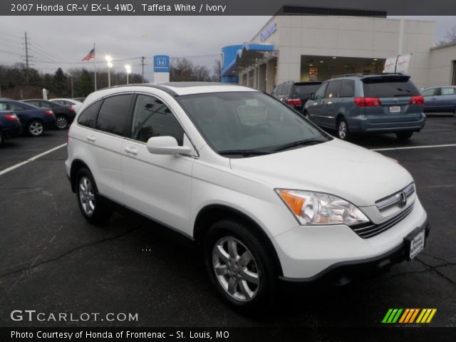 2007 Honda CR-V EX-L 4WD in Taffeta White