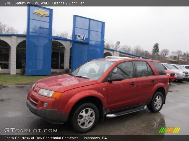 2003 Saturn VUE V6 AWD in Orange