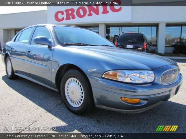 2001 Buick LeSabre Limited in Titanium Blue Metallic